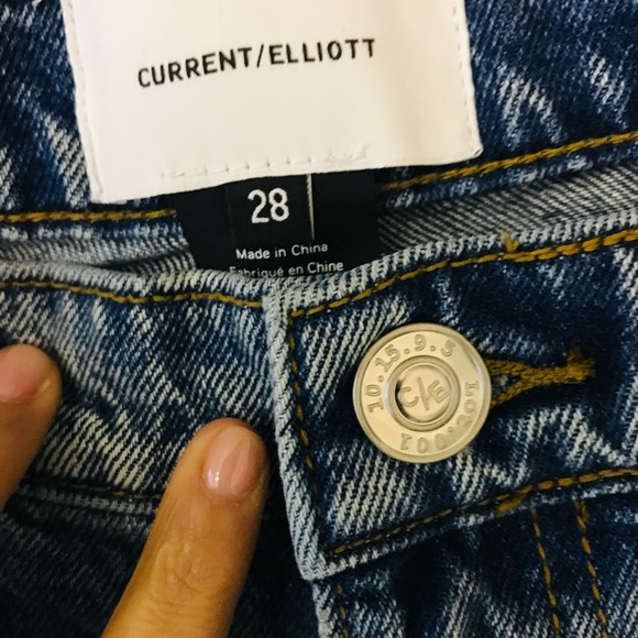 Current Elliot studded hem jeans - Picture 5 of 9